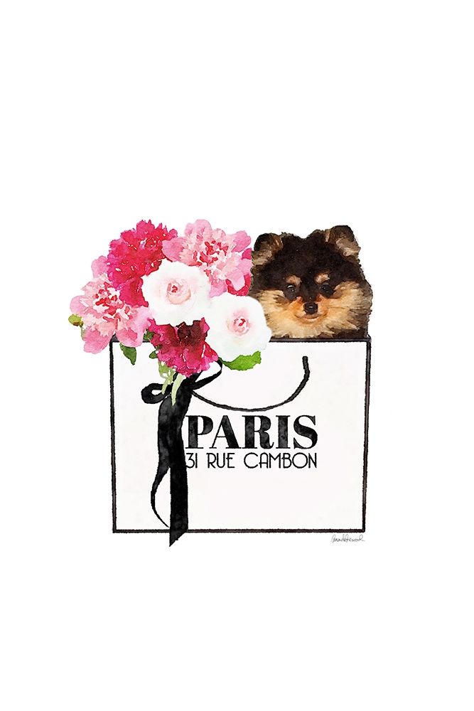 Pom Shopping III art print by Amanda Greenwood for $57.95 CAD