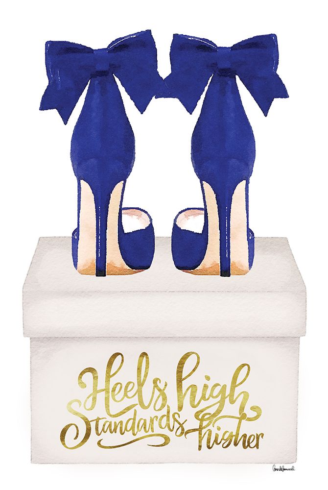 High Rise- Blue art print by Amanda Greenwood for $57.95 CAD