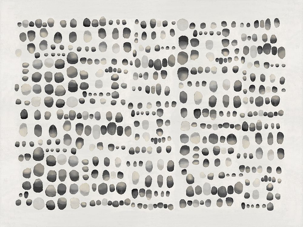 Playful Black and Gray III art print by Angela Perry for $57.95 CAD