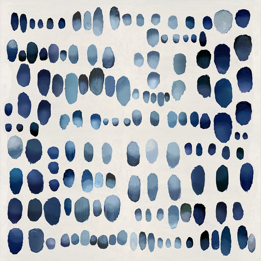 Playful Blue I art print by Angela Perry for $57.95 CAD