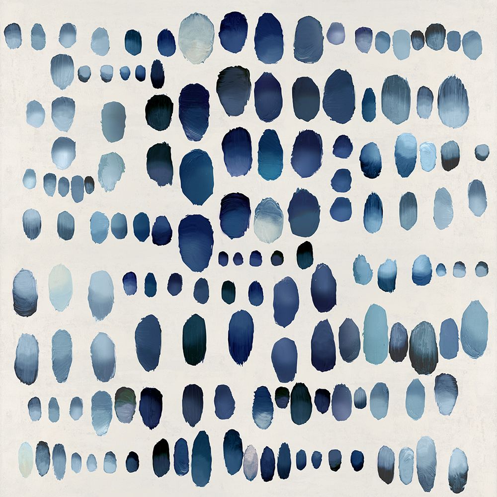 Playful Blue II art print by Angela Perry for $57.95 CAD