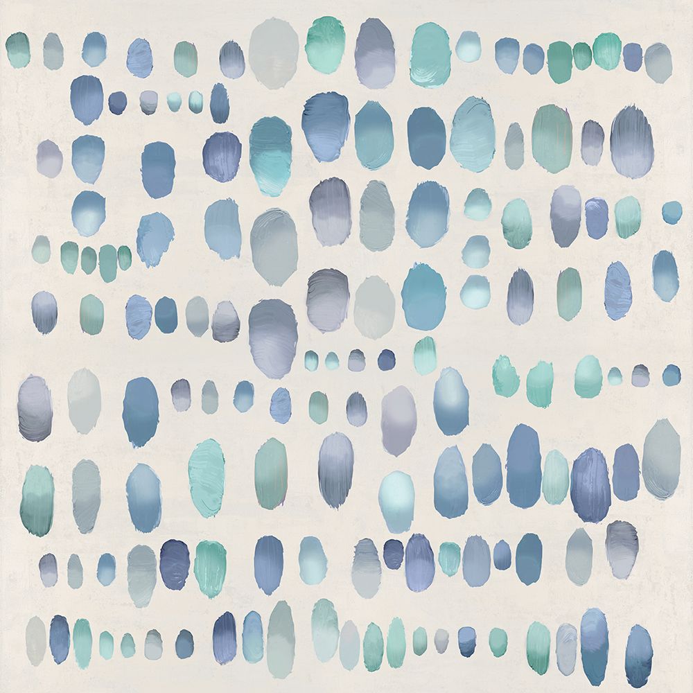 Playful Green and Purple II art print by Angela Perry for $57.95 CAD