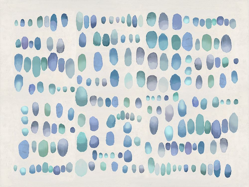 Playful Green and Purple III art print by Angela Perry for $57.95 CAD