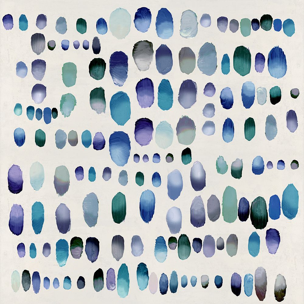 Playful Jewel Tones I art print by Angela Perry for $57.95 CAD