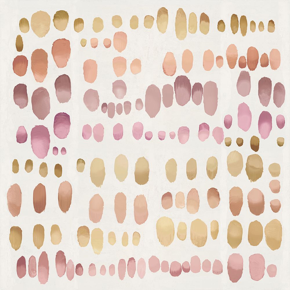 Playful Pink Blush I art print by Angela Perry for $57.95 CAD