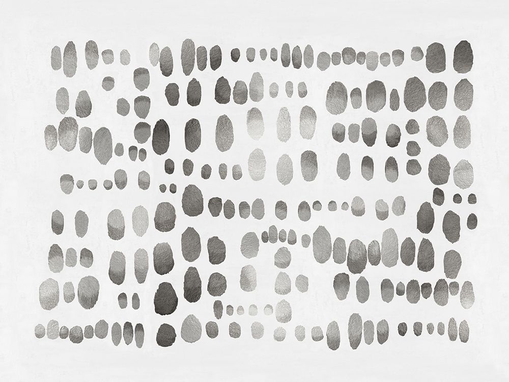 Playful Silver III art print by Angela Perry for $57.95 CAD