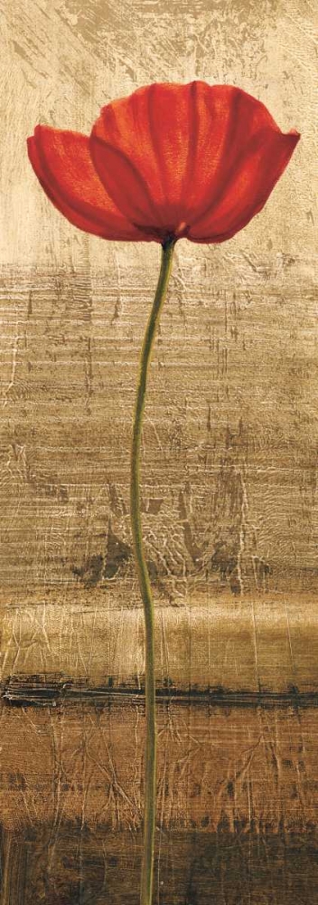 Poppy Panel I art print by Andrea Kahn for $57.95 CAD