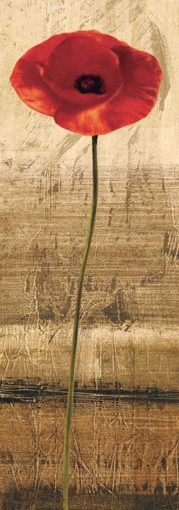 Poppy Panel II art print by Andrea Kahn for $57.95 CAD