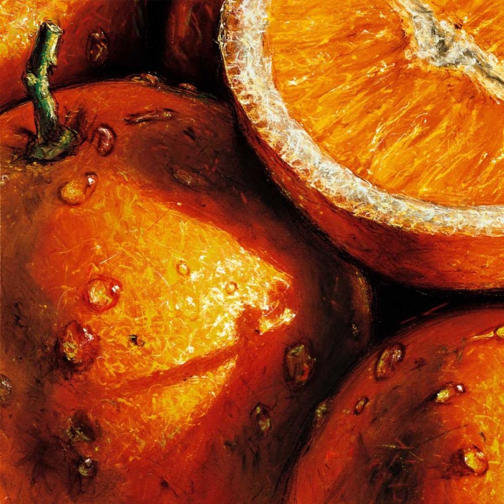 Oranges art print by Alma Ch for $57.95 CAD