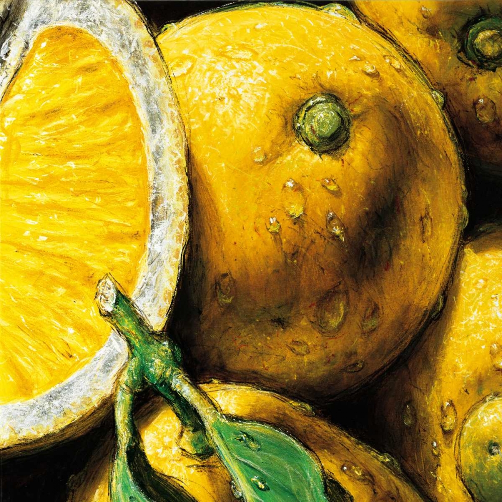 Lemons art print by Alma Ch for $57.95 CAD