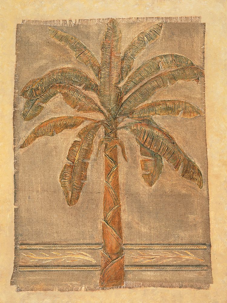 Jute Palm I art print by Andre Mazo for $57.95 CAD