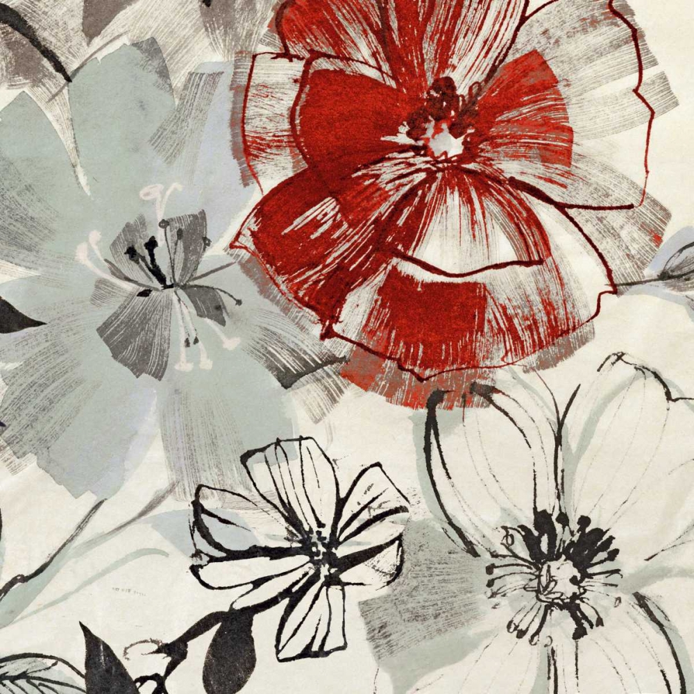 Red Gems II art print by Astrid Inger for $57.95 CAD