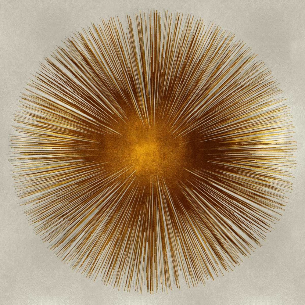 Bronze Sunburst I art print by Abby Young for $57.95 CAD