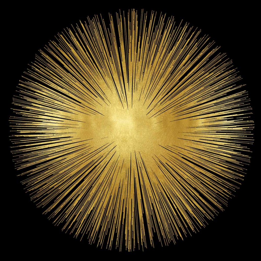 Sunburst on Black I art print by Abby Young for $57.95 CAD