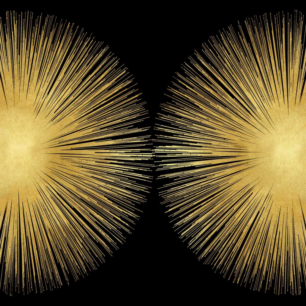 Sunburst on Black II art print by Abby Young for $57.95 CAD