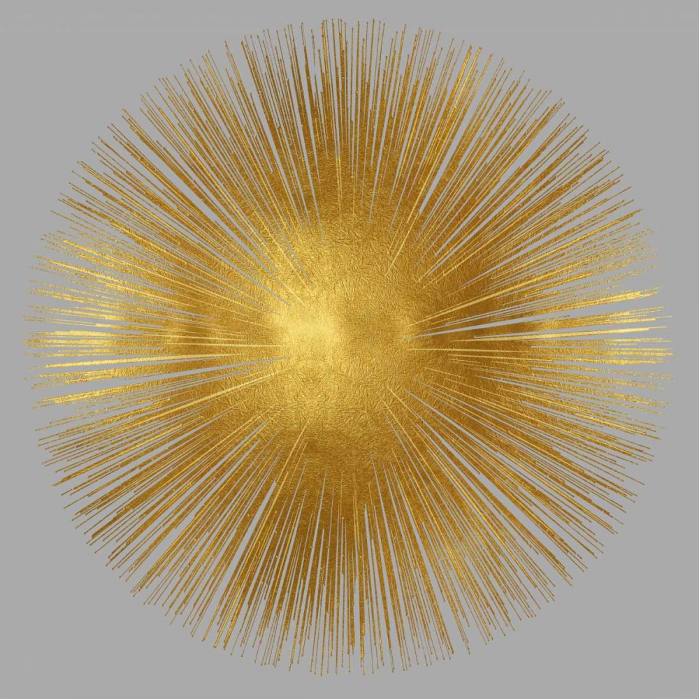 Sunburst on Grey I art print by Abby Young for $57.95 CAD
