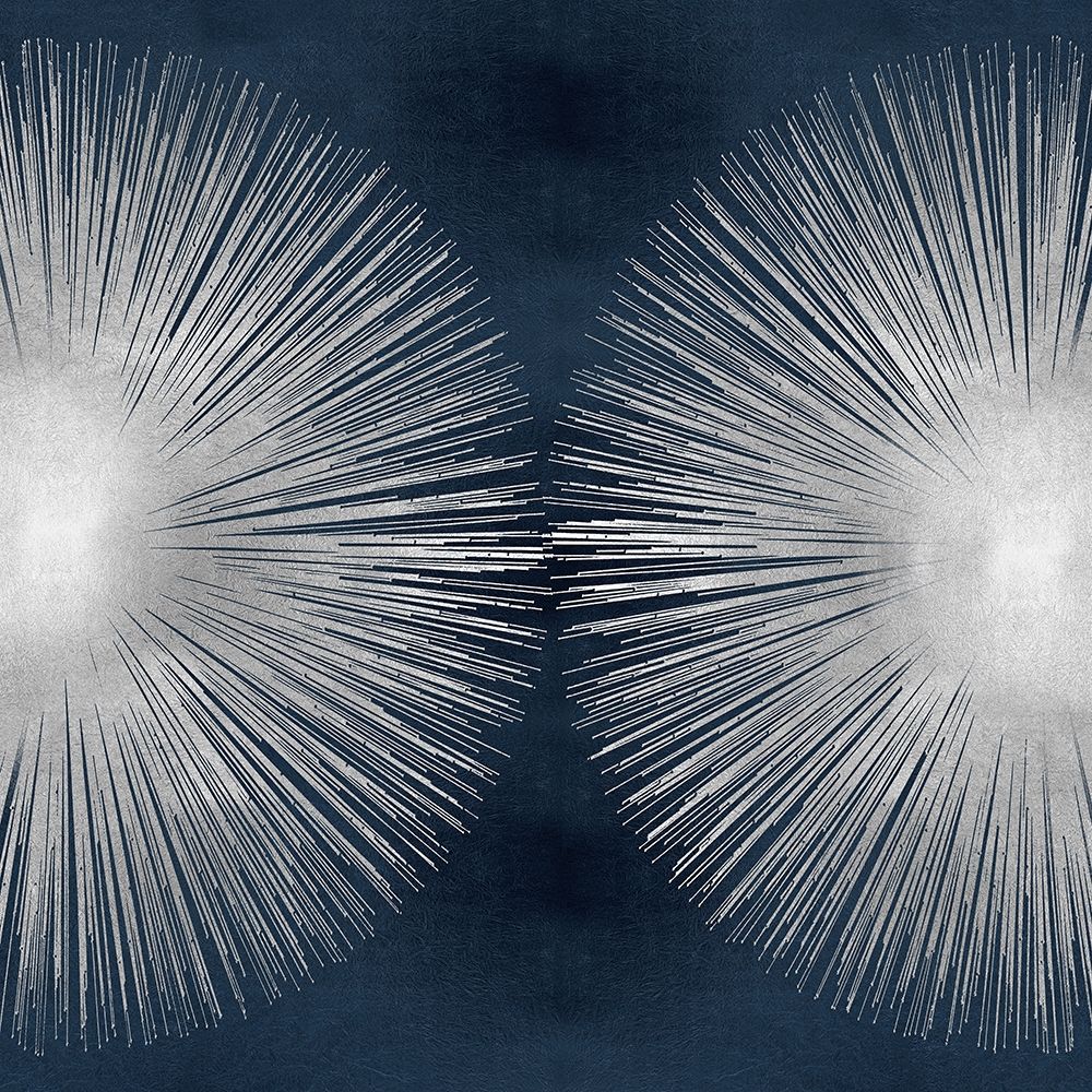 Sunburst on Dark Blue II art print by Abby Young for $57.95 CAD