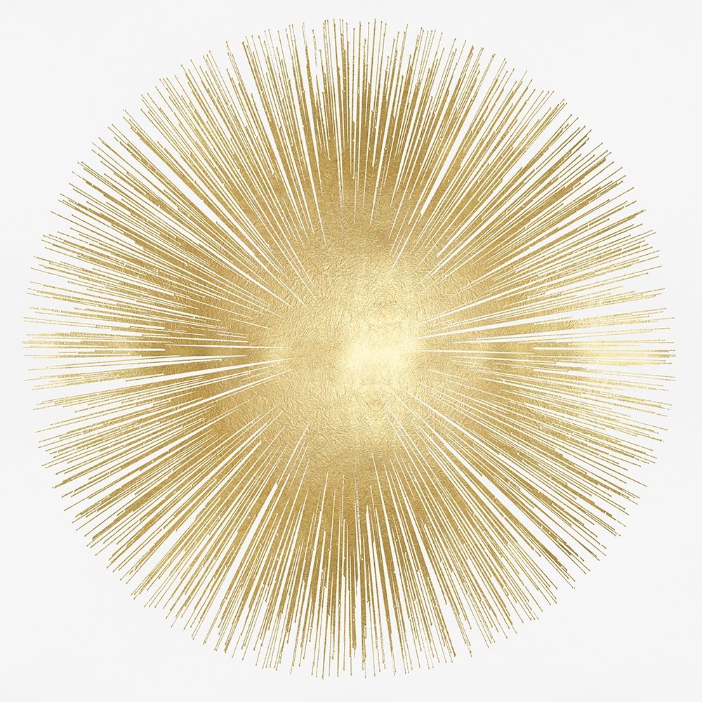 Sunburst Soft Gold I art print by Abby Young for $57.95 CAD