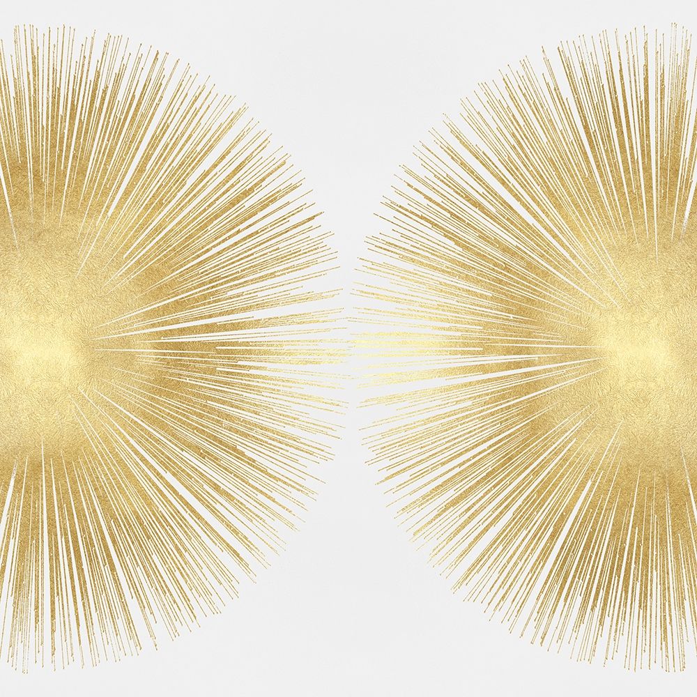 Sunburst Soft Gold II art print by Abby Young for $57.95 CAD