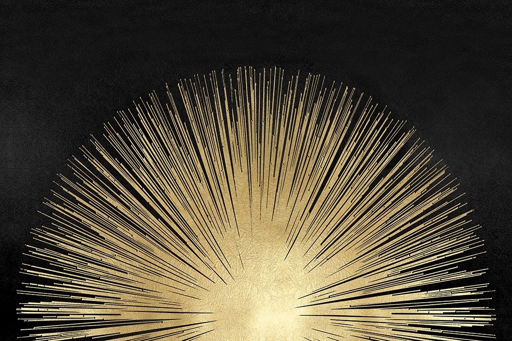 Sunburst Rising on Black art print by Abby Young for $57.95 CAD