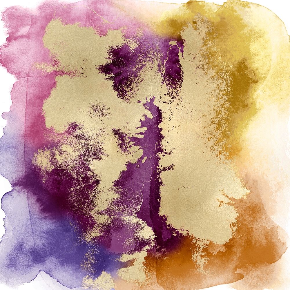 Magical Mist with Gold II art print by Bella Riley for $57.95 CAD