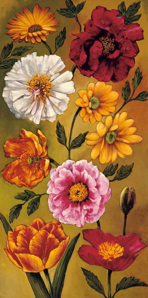Floral Bouquet I art print by Brian Francis for $57.95 CAD