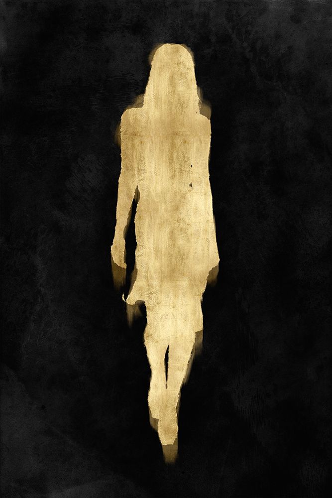 Fashion Figure Gold II art print by Madeline Blake for $57.95 CAD