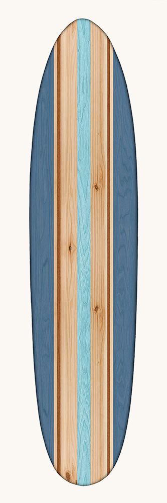 Vintage Surfboard III art print by Madeline Blake for $57.95 CAD