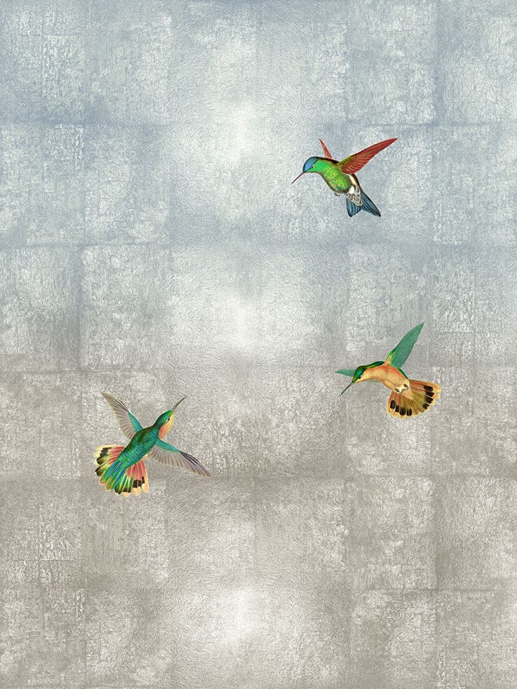Hummingbirds II art print by Madeline Blake for $57.95 CAD
