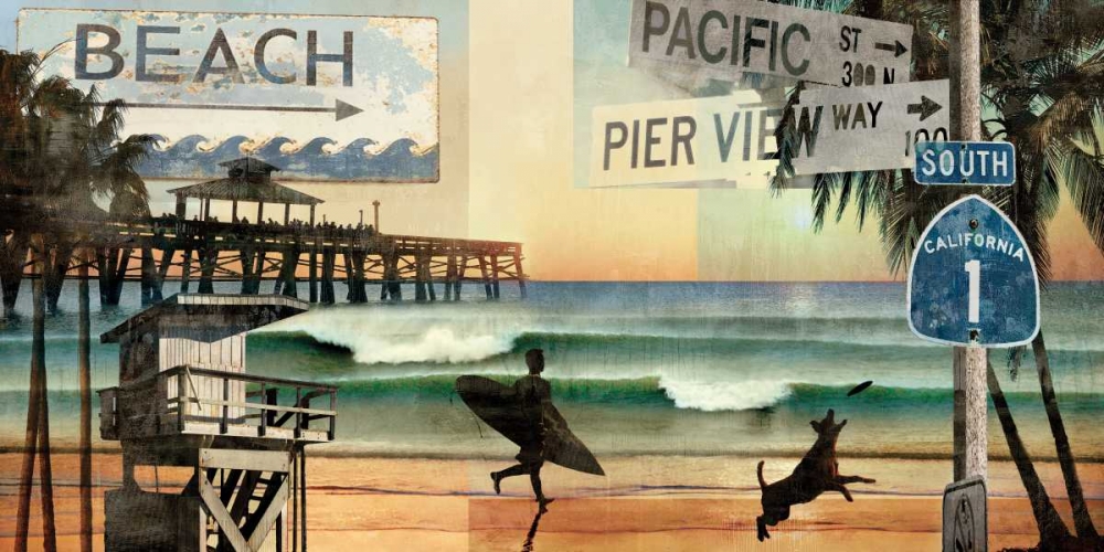 California Dreaming art print by Charlie Carter for $57.95 CAD