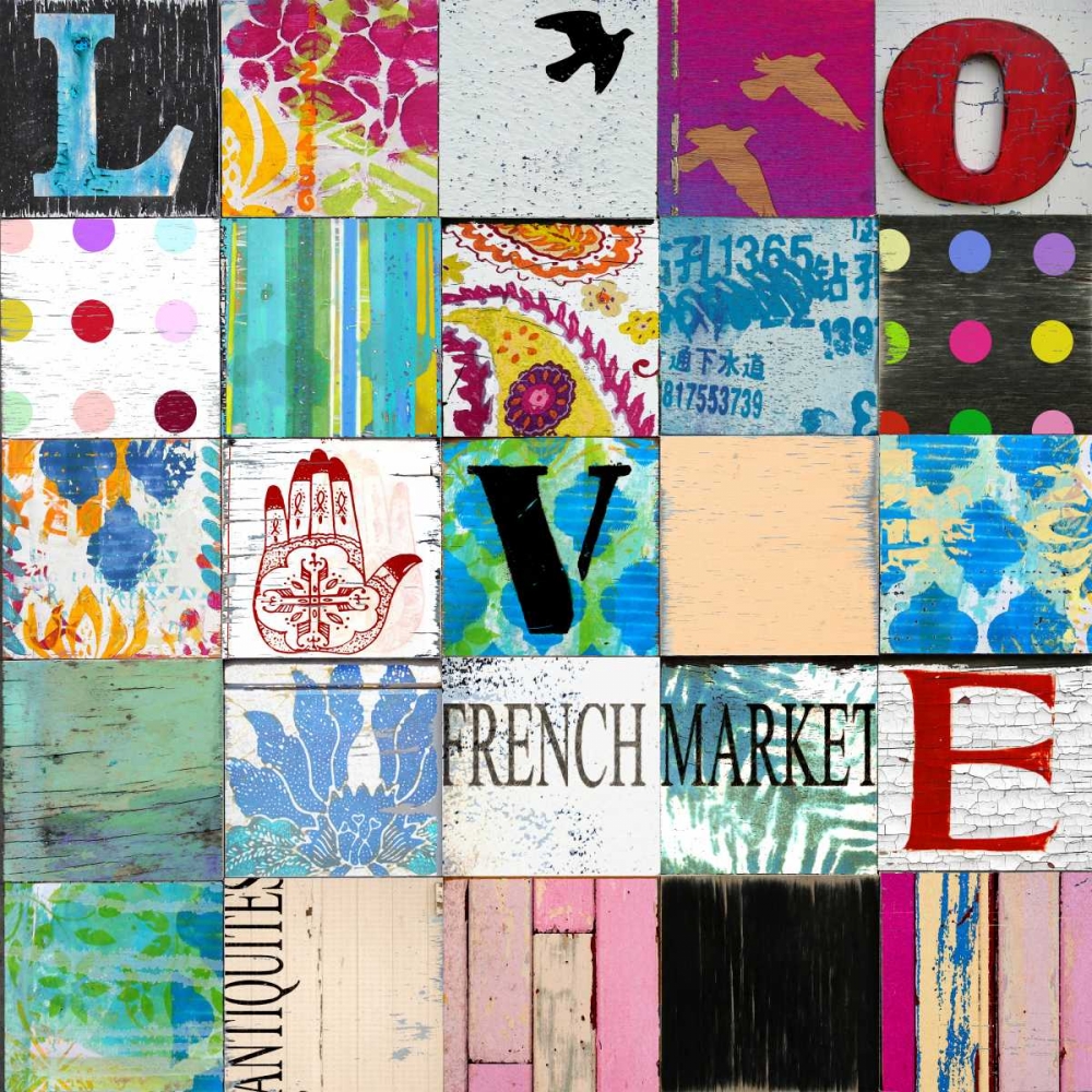 Boho Love art print by Charlie Carter for $57.95 CAD