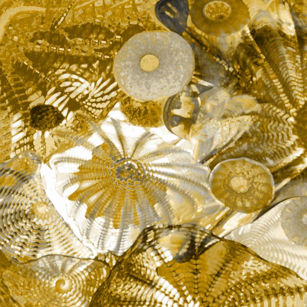 Underwater Perspective in Gold II art print by Charlie Carter for $57.95 CAD