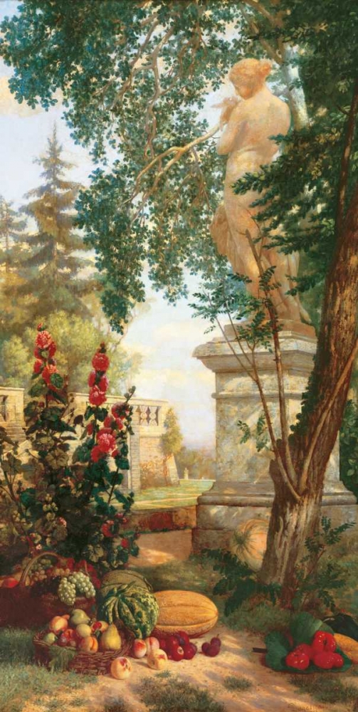 Panneau decoratif aux fruits art print by Charles Dugasseau for $57.95 CAD