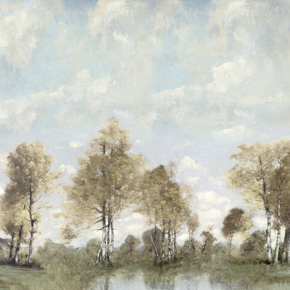 Blue Sky Pond art print by Christy McKee for $57.95 CAD