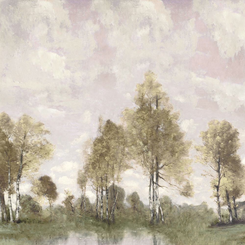 Pink Sky Pond art print by Christy McKee for $57.95 CAD