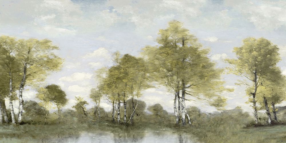Pond Reflection I art print by Christy McKee for $57.95 CAD