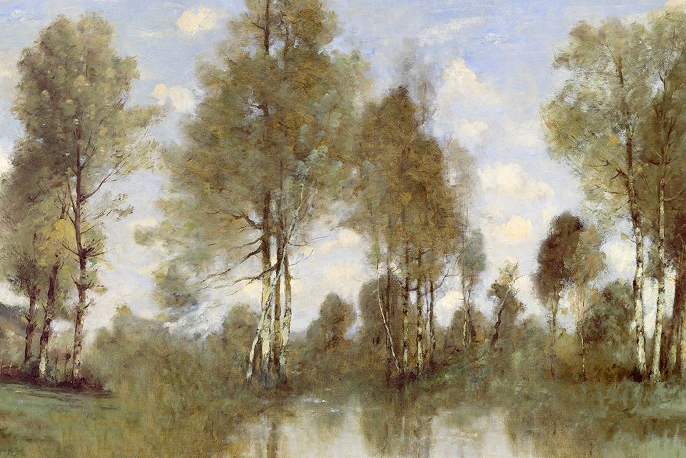 Pond Reflection II art print by Christy McKee for $57.95 CAD
