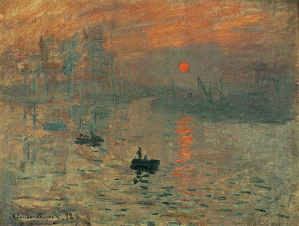 Impression brouillard art print by Claude Monet for $57.95 CAD
