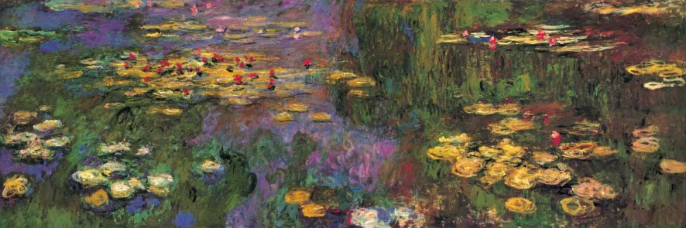 Water Lilies art print by Claude Monet for $57.95 CAD