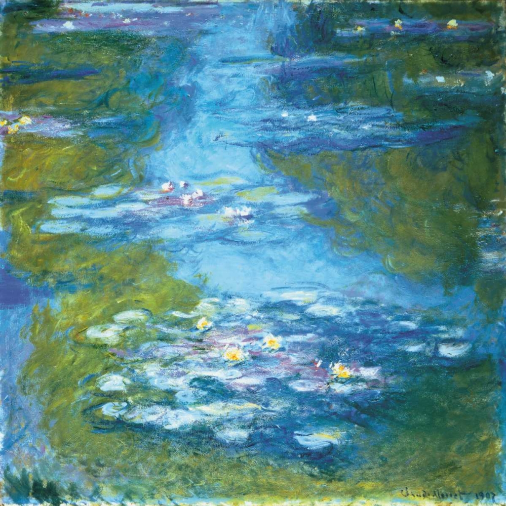 Nympheas art print by Claude Monet for $57.95 CAD