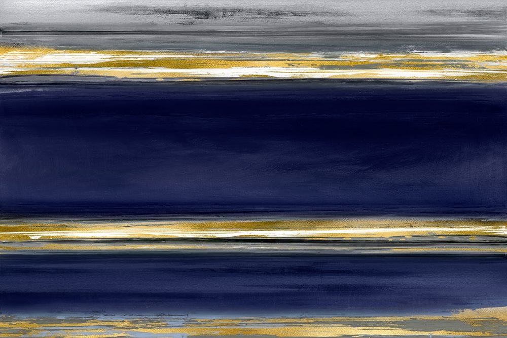 Parallel Lines on Indigo art print by Allie Corbin for $57.95 CAD