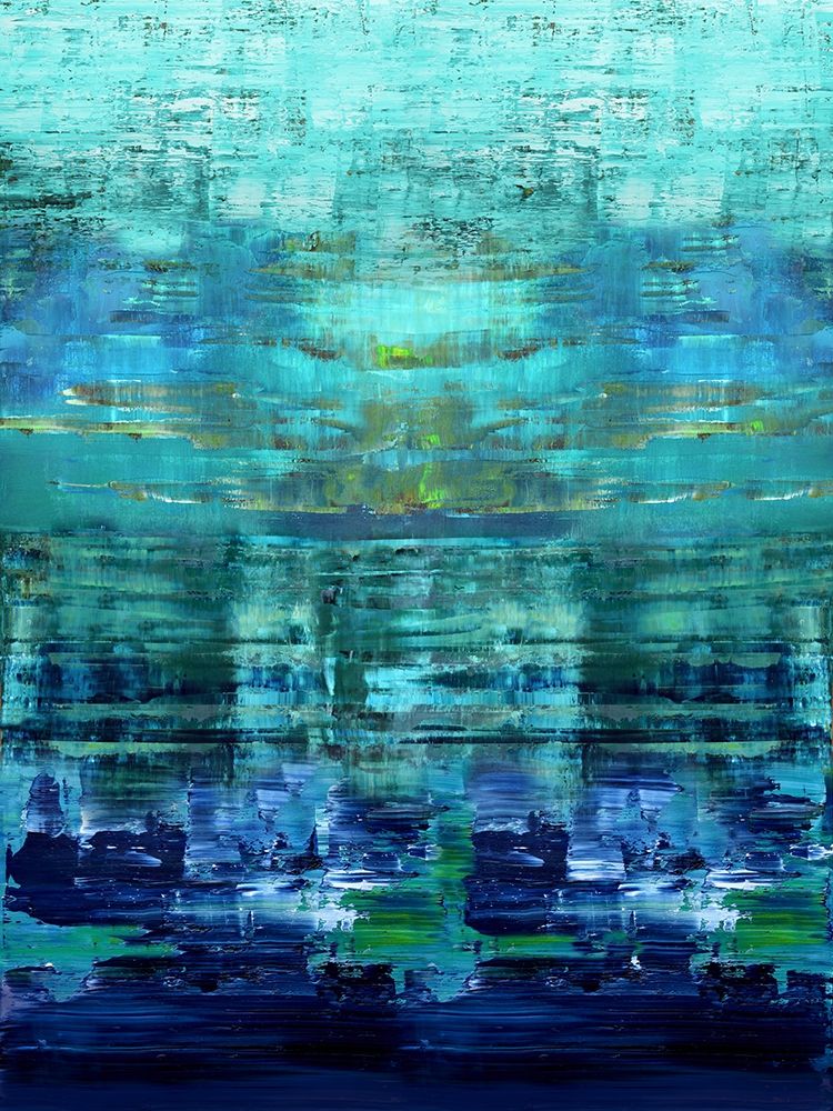 Aqua Reflections art print by Allie Corbin for $57.95 CAD