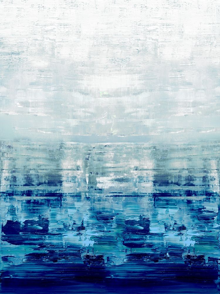 Blue Reflections art print by Allie Corbin for $57.95 CAD