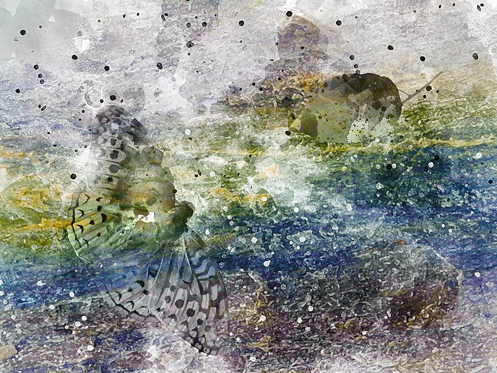 Abstract Horizon II art print by Chamira Young for $57.95 CAD