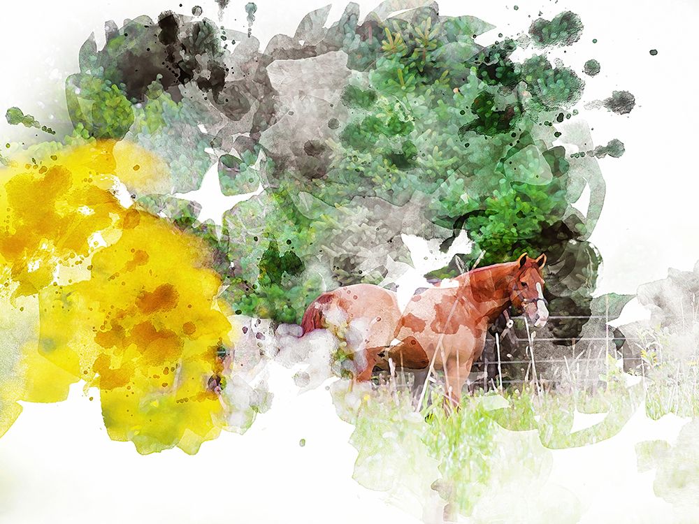 Grazing I art print by Chamira Young for $57.95 CAD