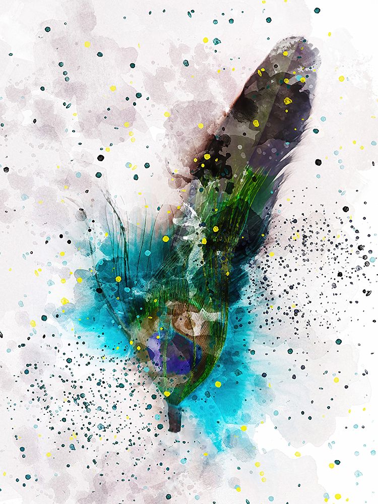 Peacock I art print by Chamira Young for $57.95 CAD