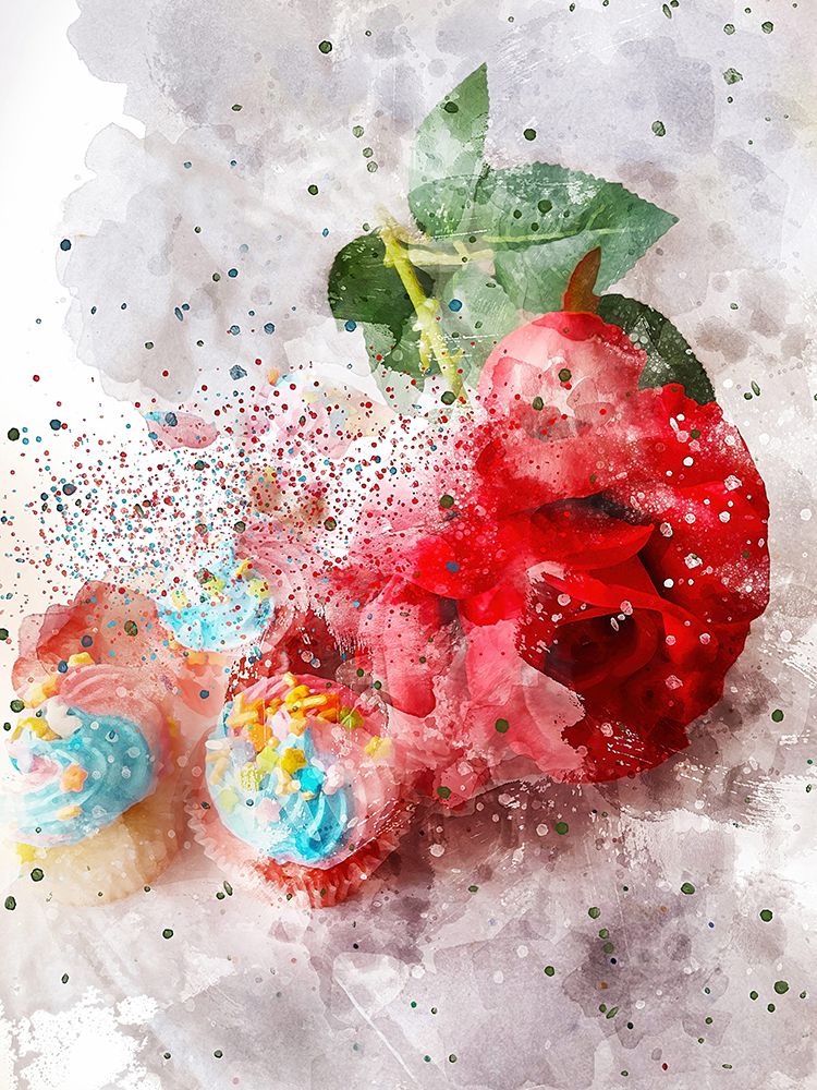 Rose Colored Candy I art print by Chamira Young for $57.95 CAD