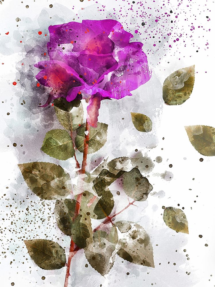 Rose in Bloom II art print by Chamira Young for $57.95 CAD