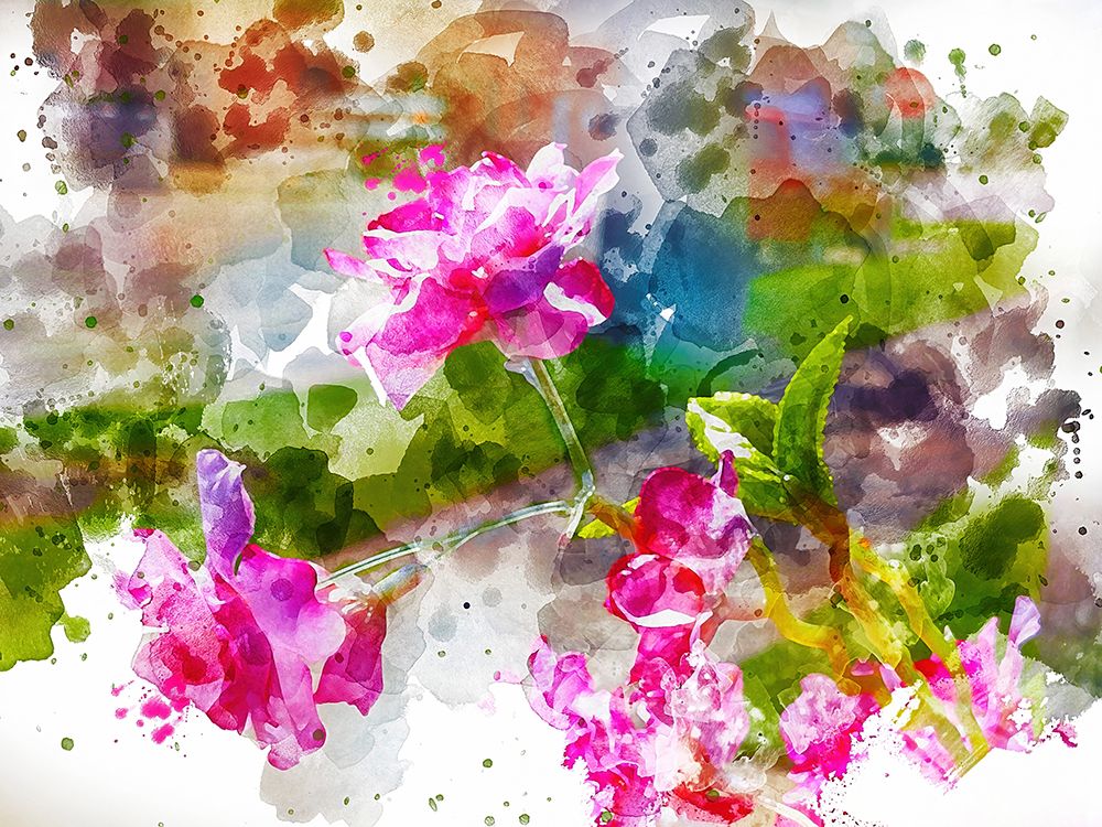 Floral in Bloom IX art print by Chamira Young for $57.95 CAD