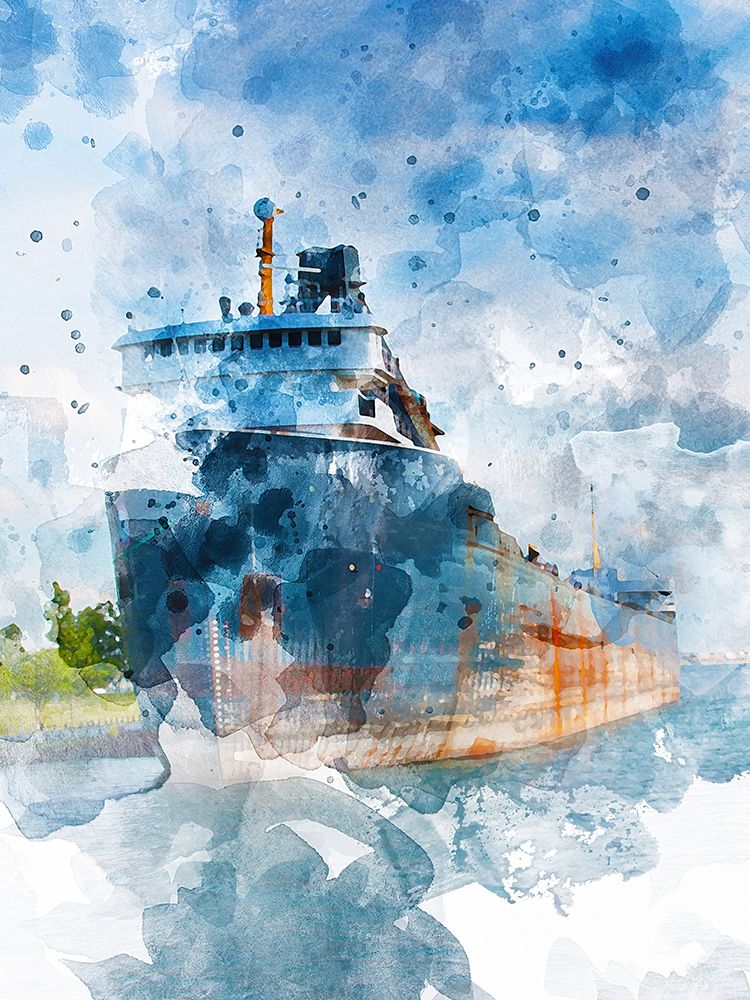 Freighter II art print by Chamira Young for $57.95 CAD